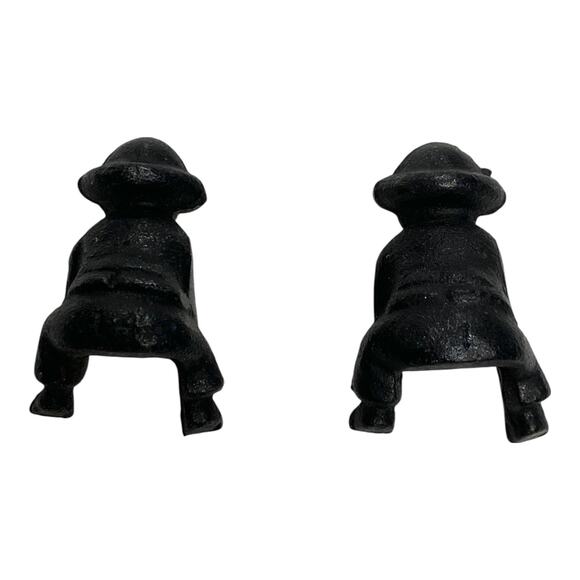 Vintage 1997 John Wright Cast Iron Amish Boys on Teeter Totter - A1041 - Picture 6 of 12